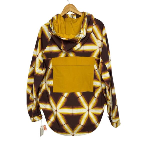 Free People Movement Singin’ In The Rain Printed Packable Jacket size S NWT - Picture 2 of 15